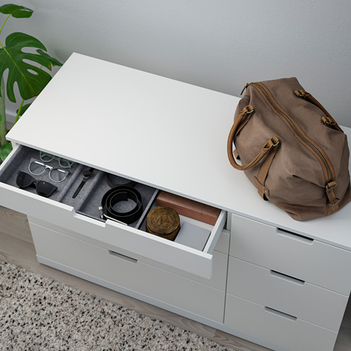 NORDLI - 抽屜櫃/7抽, 白色 | IKEA 線上購物 - PE810816_S4