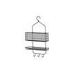 BLECKSJÖN shower hanger, two tiers