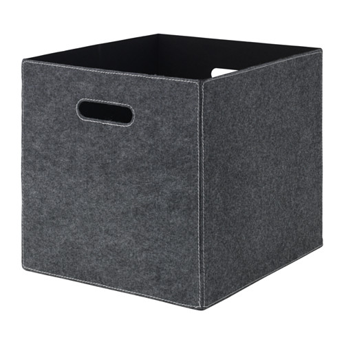 BLÄDDRA - 收納盒, 灰色 | IKEA 線上購物 - PE612302_S4