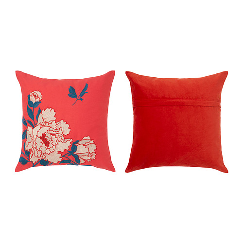 KUNGSTIGER - cushion, red Peony | IKEA Taiwan Online - PE853886_S4