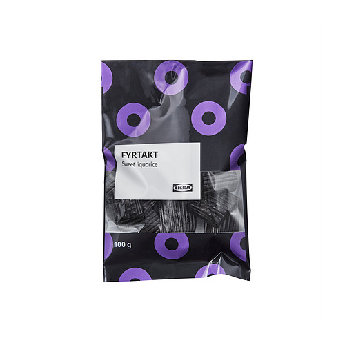 FYRTAKT - sweet liquorice, 100 g | IKEA Taiwan Online - PE929108_S4