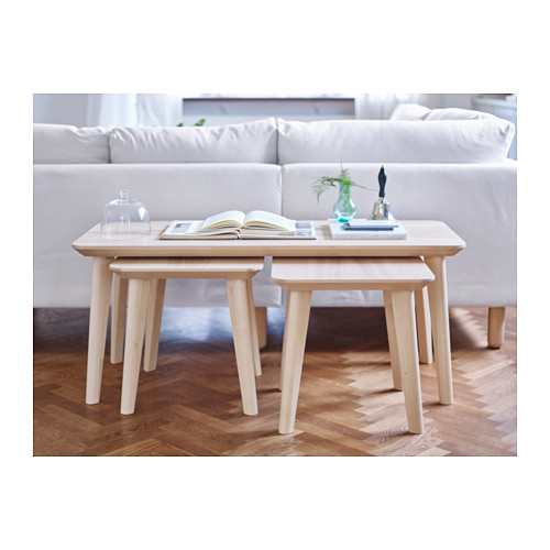 LISABO - 咖啡桌, 實木貼皮 梣木 | IKEA 線上購物 - PH124298_S4
