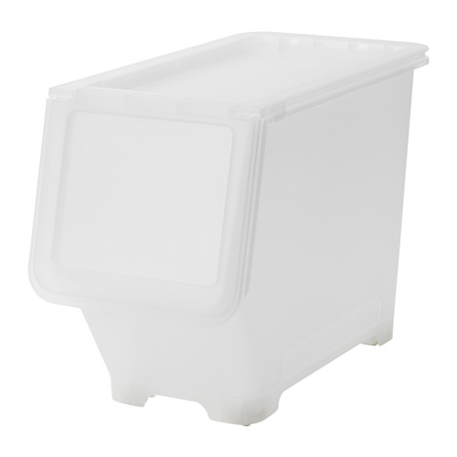FIRRA - 附蓋收納盒, 透明 | IKEA 線上購物 - PE612435_S4