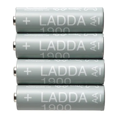 LADDA - 3號電池AA, 充電電池, 1.2V | IKEA 線上購物 - PE810888_S4