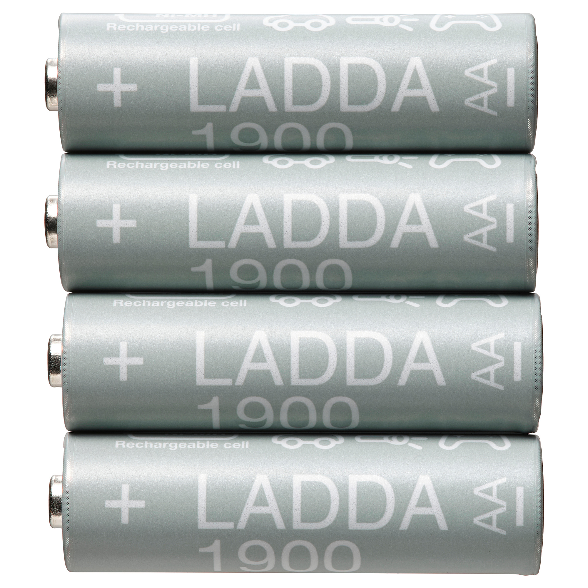 LADDA rechargeable battery