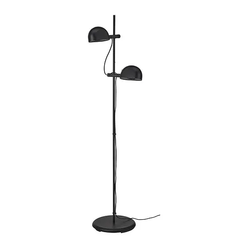 FOLKBÅT - floor lamp with 2-spot, black | IKEA Taiwan Online - PE958404_S4