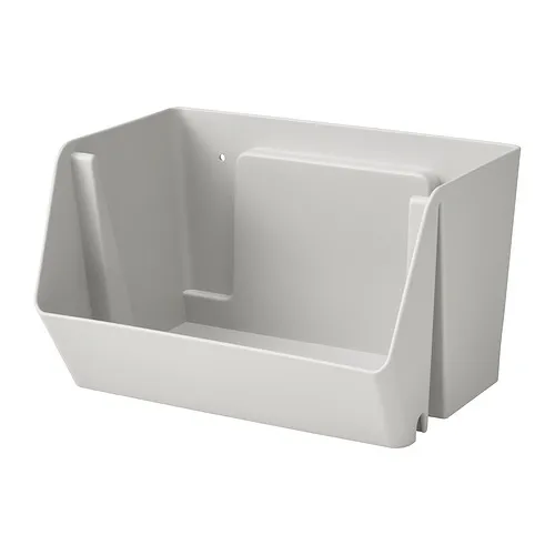 FODERTRÅG - 桌面/牆面收納盒, 淺灰色, 25x18x15 公分 | IKEA 線上購物 - PE958411_S4