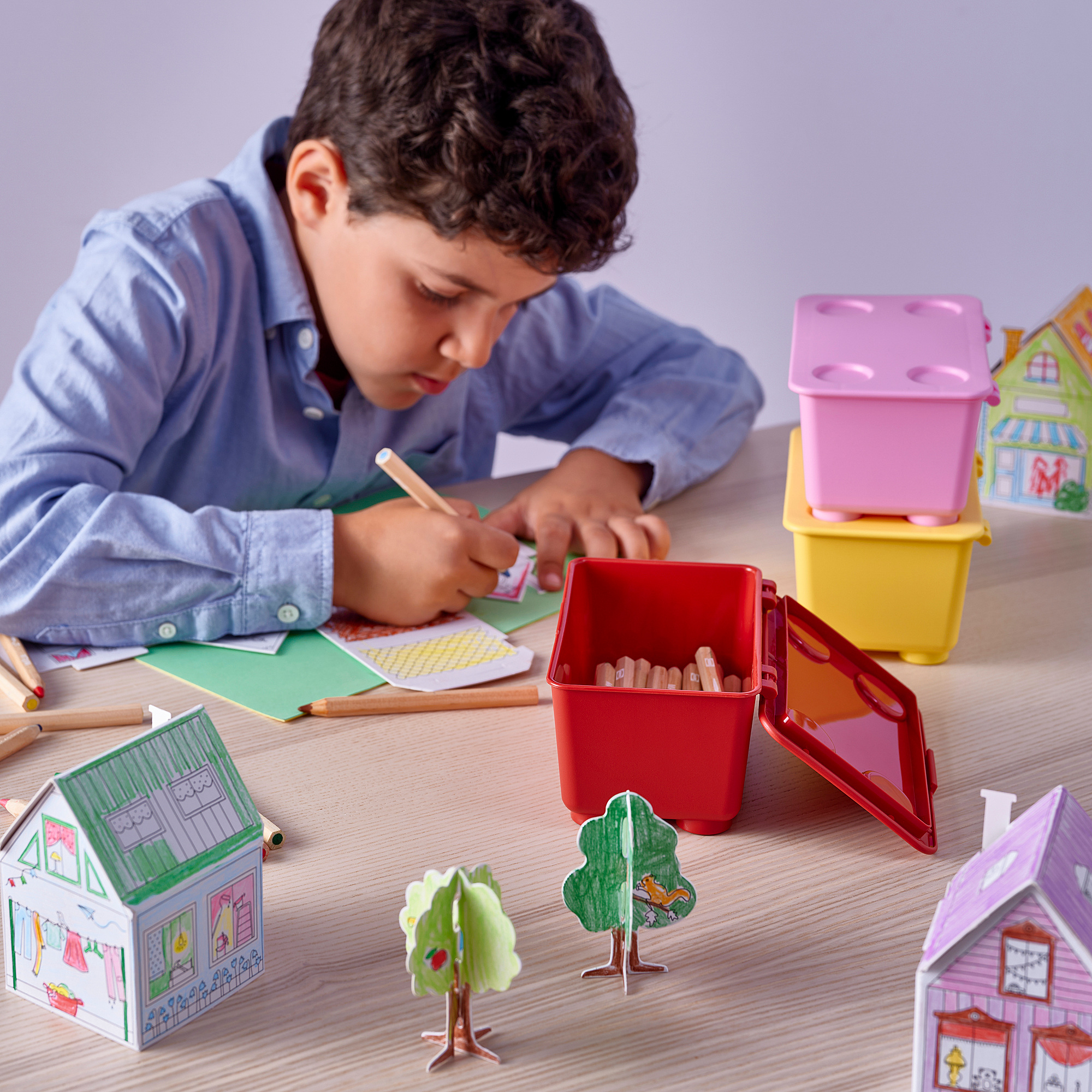 GLIS 附蓋收納盒