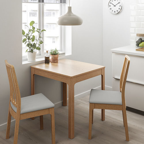 EKEDALEN - 餐椅, 橡木/Orrsta 淺灰色 | IKEA 線上購物 - PE717608_S4