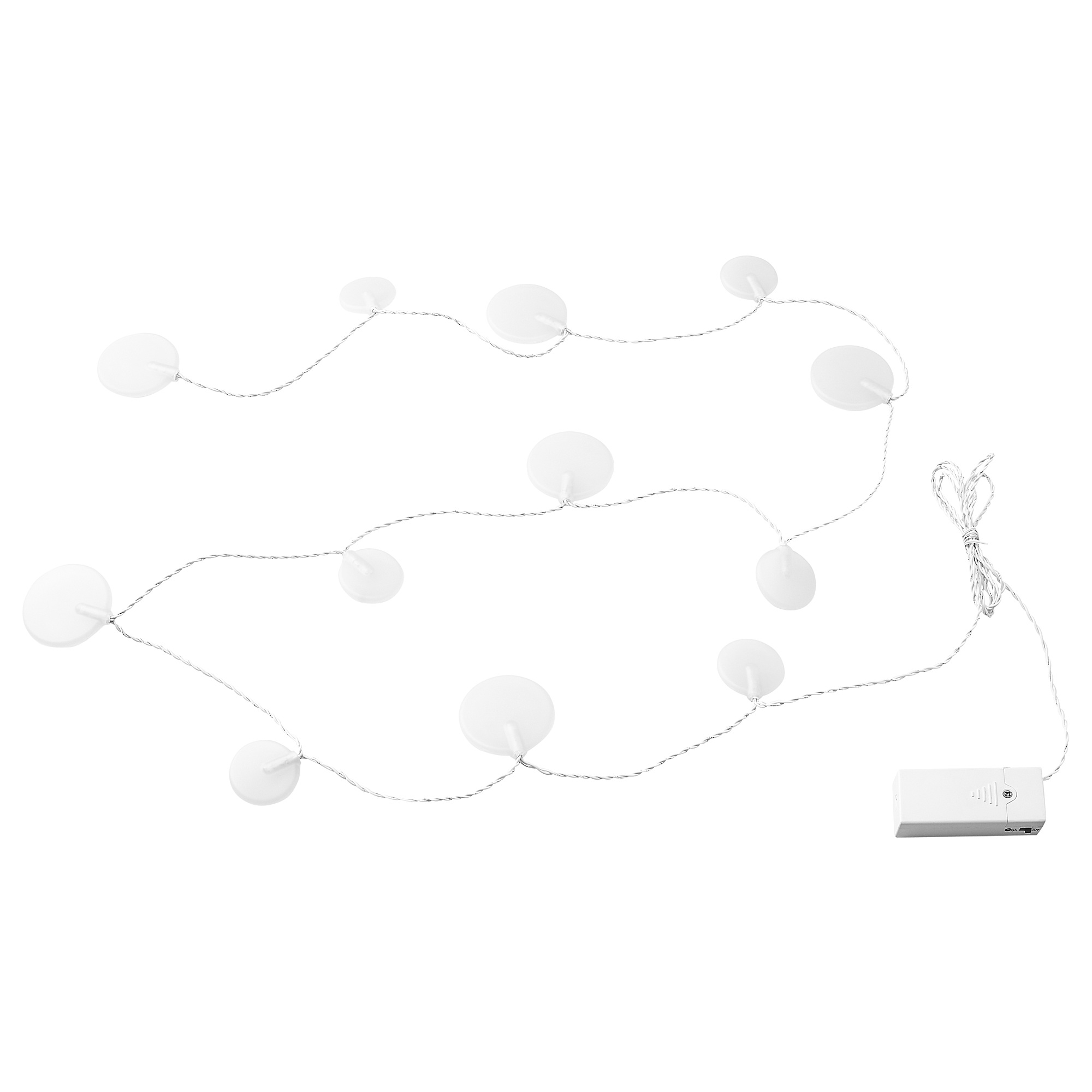 AKTERPORT LED lighting chain with 12 lights