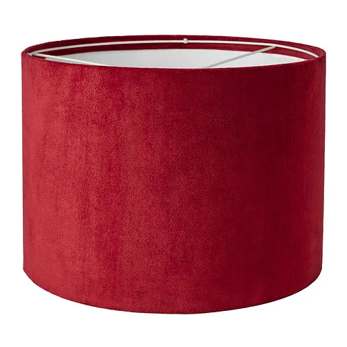 MOLNSKIKT - 燈罩, 深紅色 絲絨, 33 公分 | IKEA 線上購物 - PE929249_S4