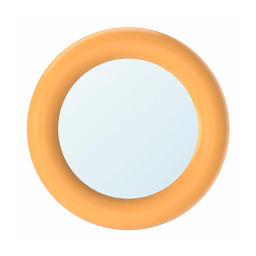 HUMLESJÖN - mirror with suction cup, orange | IKEA Taiwan Online - PE996825_S4