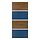MEHAMN - 4 panels for sliding door frame, walnut effect/blue, 100x236 cm | IKEA Taiwan Online - PE996838_S1
