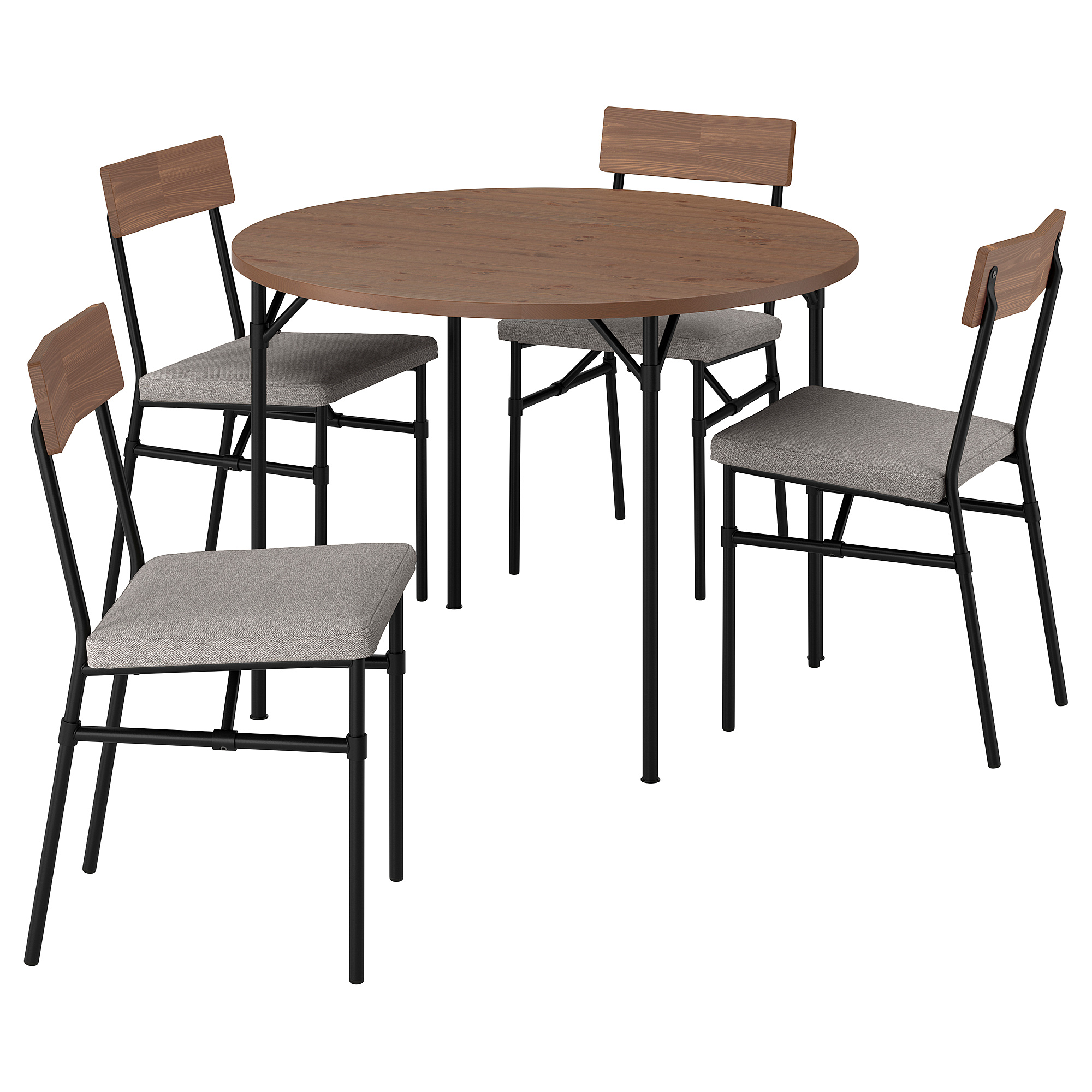 GRÖTÅN/GRÖTÅN 餐桌附4張餐椅