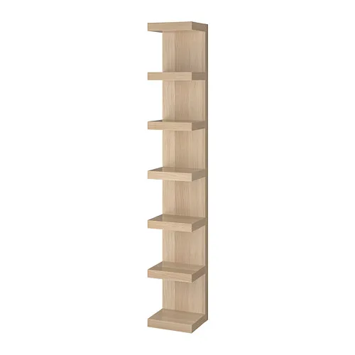 LACK - 上牆式層架組, 染白橡木紋, 30x190 公分 | IKEA 線上購物 - PE715459_S4