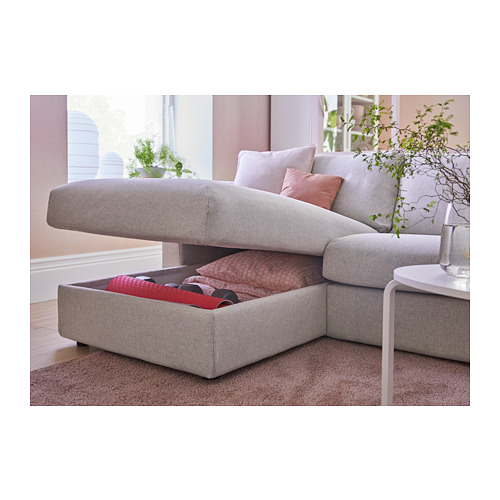 VIMLE 4-seat sofa with chaise longue