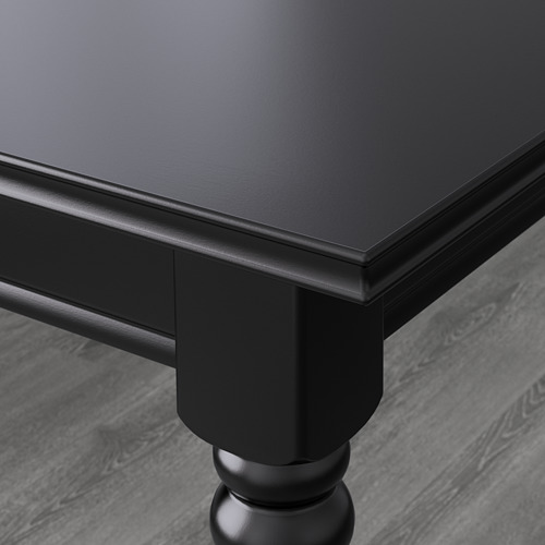 INGATORP/INGOLF - table and 6 chairs, black/brown-black | IKEA Taiwan Online - PE594981_S4