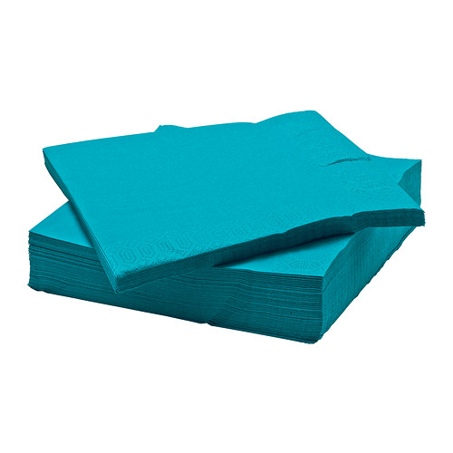 FANTASTISK - 餐巾紙, 土耳其藍 | IKEA 線上購物 - PE420010_S4