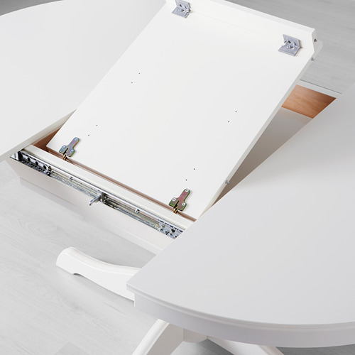 INGATORP - 延伸圓桌, 白色 | IKEA 線上購物 - PE594458_S4