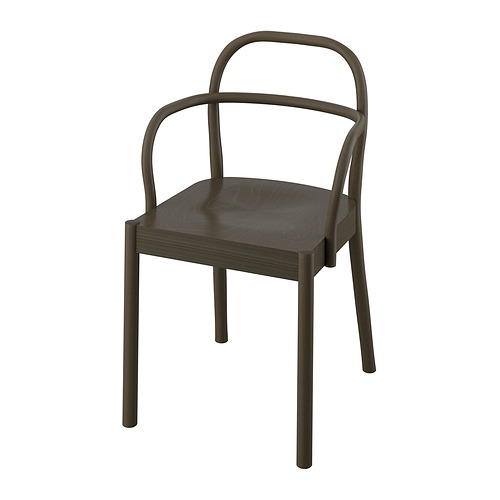 STOCKHOLM 2025 - 餐椅, 深棕色 | IKEA 線上購物 - PE958722_S4