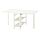 VIHALS - 折疊桌, 白色, 39/95/151x90 公分 | IKEA 線上購物 - PE958753_S1
