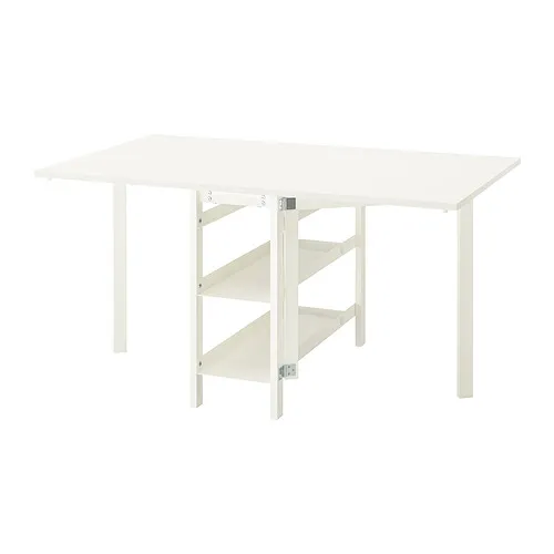 VIHALS - 折疊桌, 白色, 39/95/151x90 公分 | IKEA 線上購物 - PE958753_S4