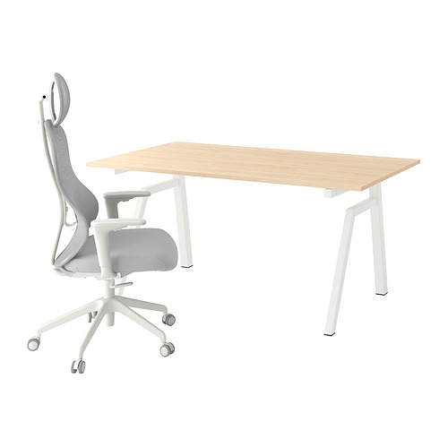 TROTTEN/UTKLASSNING desk and chair
