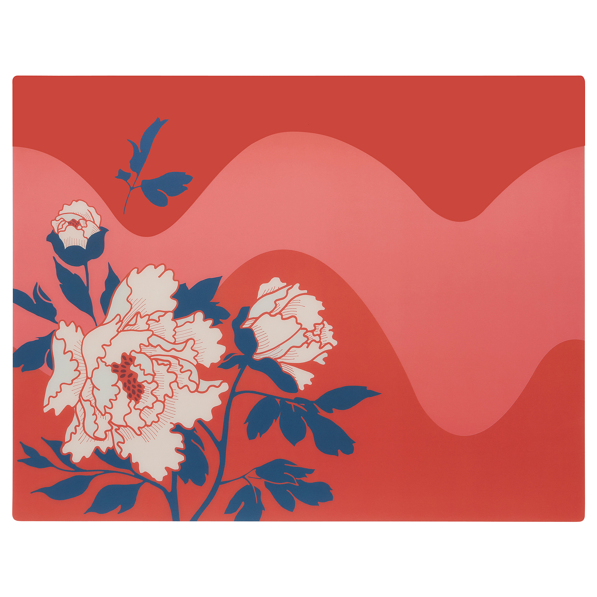 KUNGSTIGER place mat, red Peony IKEA Taiwan Online
