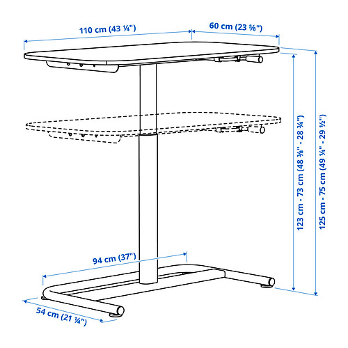 SEGRARE desk sit/stand