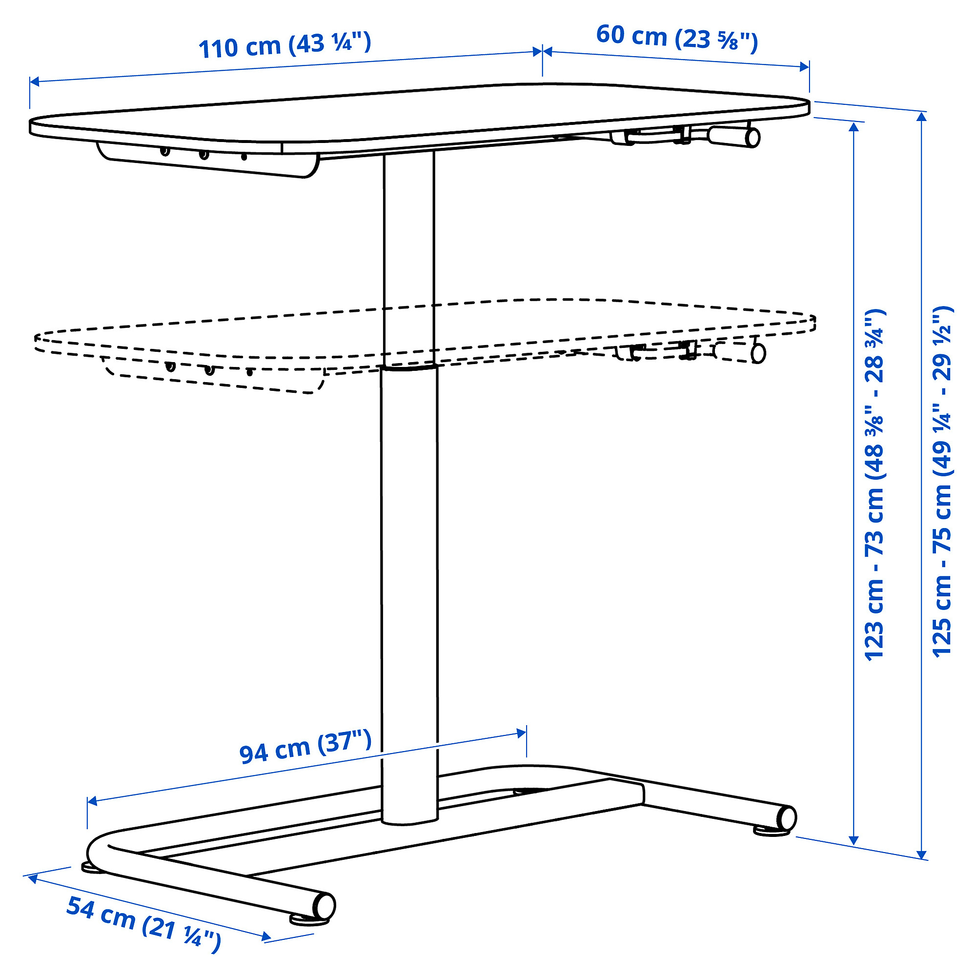 SEGRARE desk sit/stand
