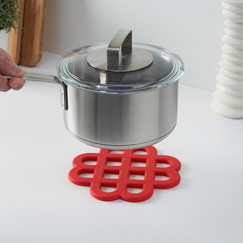 KUNGSTIGER - pot stand, red | IKEA Taiwan Online - PE854658_S4