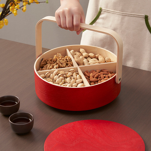 KUNGSTIGER - serving container with lid, red | IKEA Taiwan Online - PE854674_S4