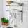 KUNGSFORS - suspension rail with shelf/wll grid, stainless steel | IKEA Taiwan Online - PE688441_S1