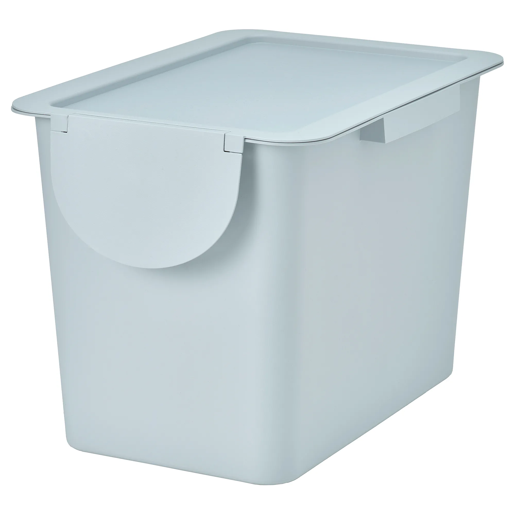 TRÖSKNING bin with lid