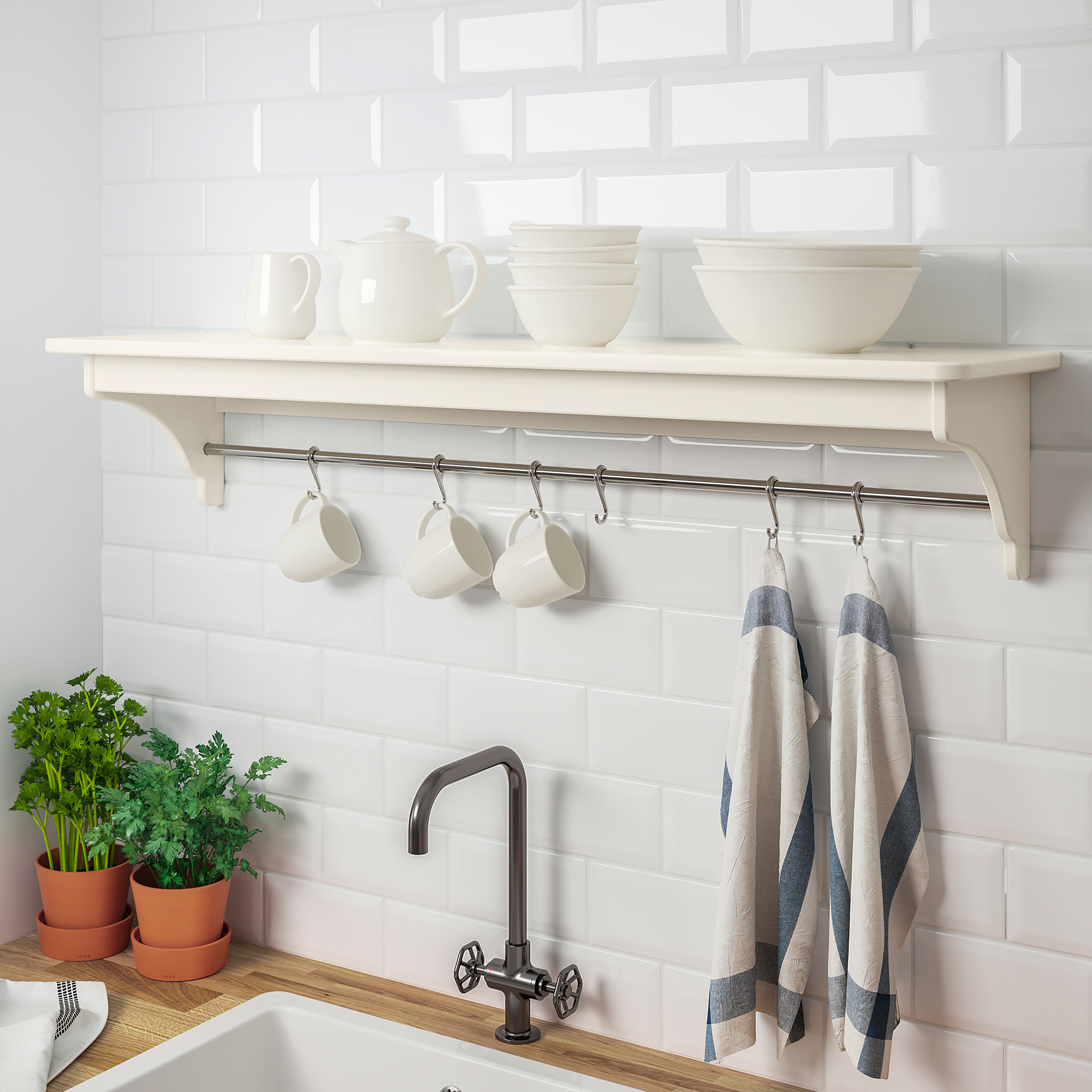 TORNVIKEN wall shelf