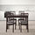 EKEDALEN/EKEDALEN - table and 4 chairs, dark brown/Orrsta light grey | IKEA Taiwan Online - PE641929_S1