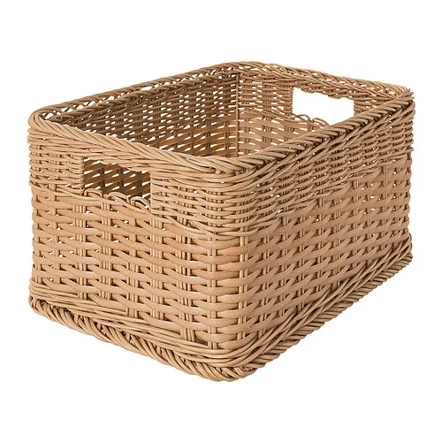 BEKNA - basket, plastic rattan, 25x35x20 cm | IKEA Taiwan Online - PE854771_S4
