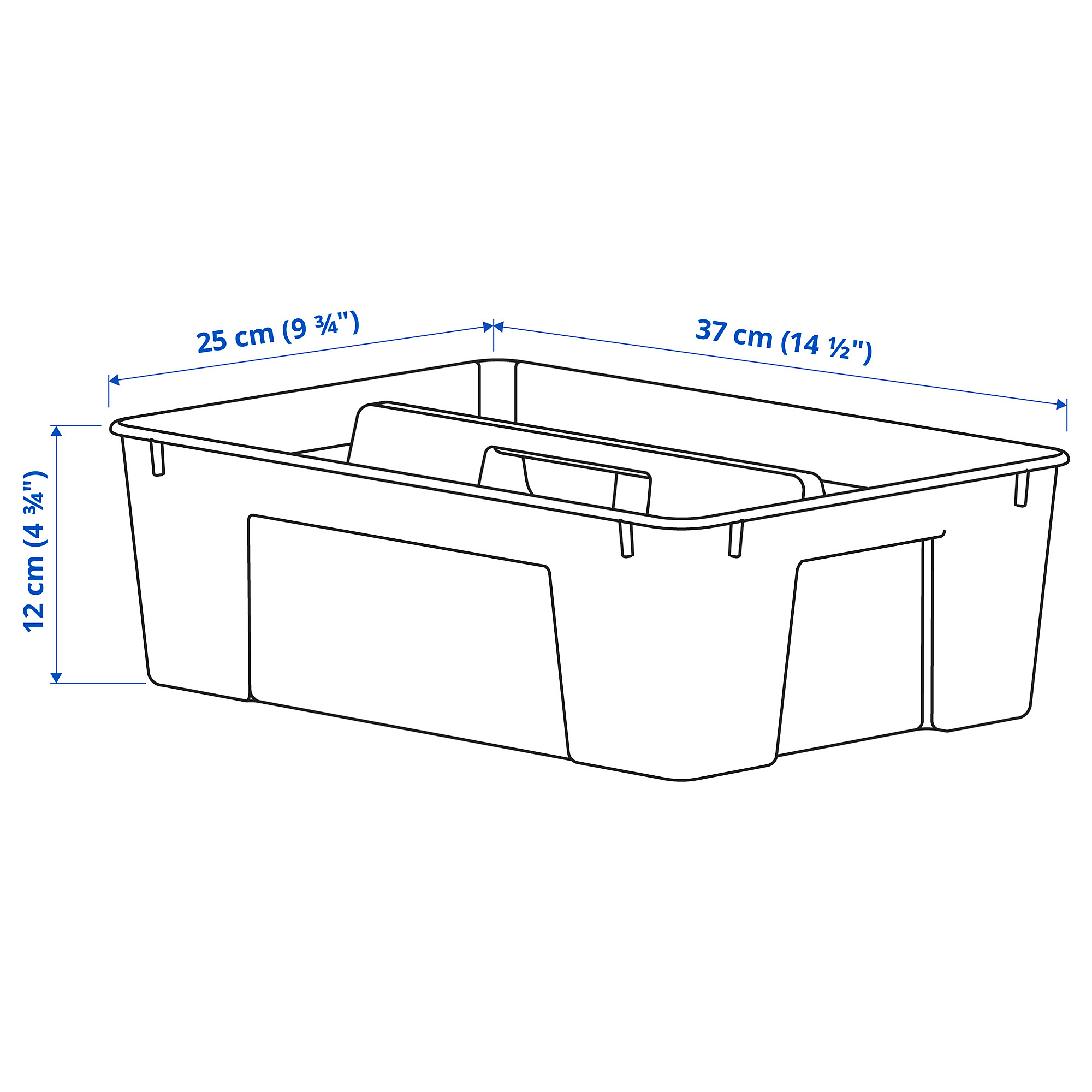 SAMLA insert for box 11/22 l