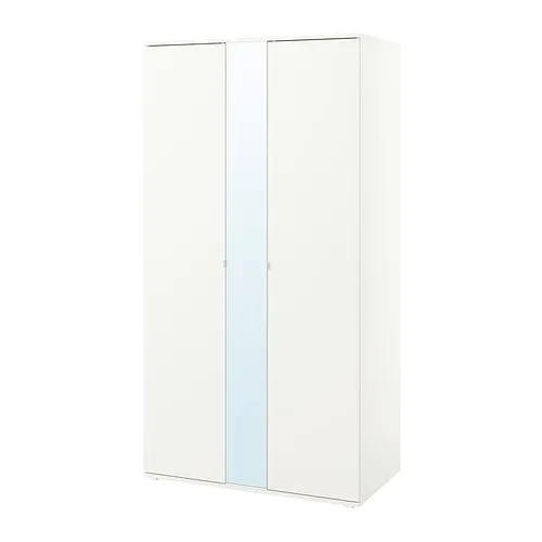 VIHALS - 雙門衣櫃/衣櫥, 白色, 105x57x200 公分 | IKEA 線上購物 - PE854805_S4