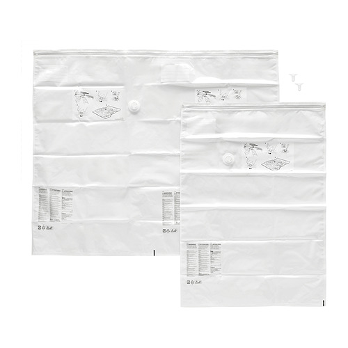 SPANTAD - vacuum-sealed bag, set of 2, light grey | IKEA Taiwan Online - PE958915_S4