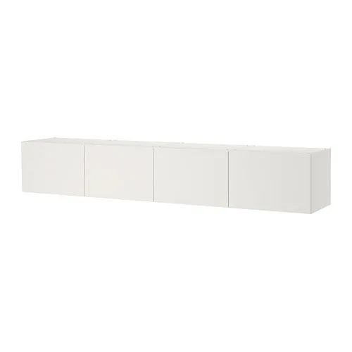 PLATSA - 壁面收納櫃, 白色 Fonnes/白色, 240x42x40 公分 | IKEA 線上購物 - PE755668_S4