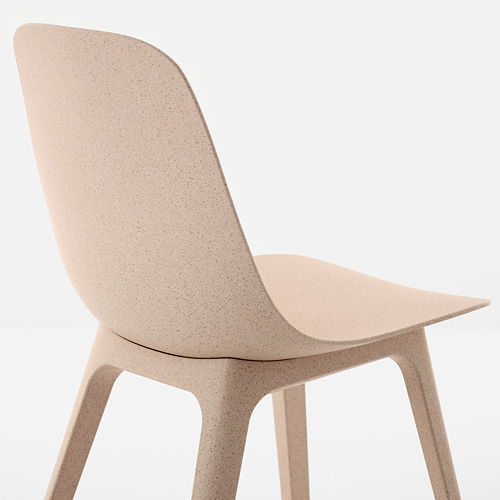 ODGER - chair, white/beige | IKEA Taiwan Online - PE640479_S4