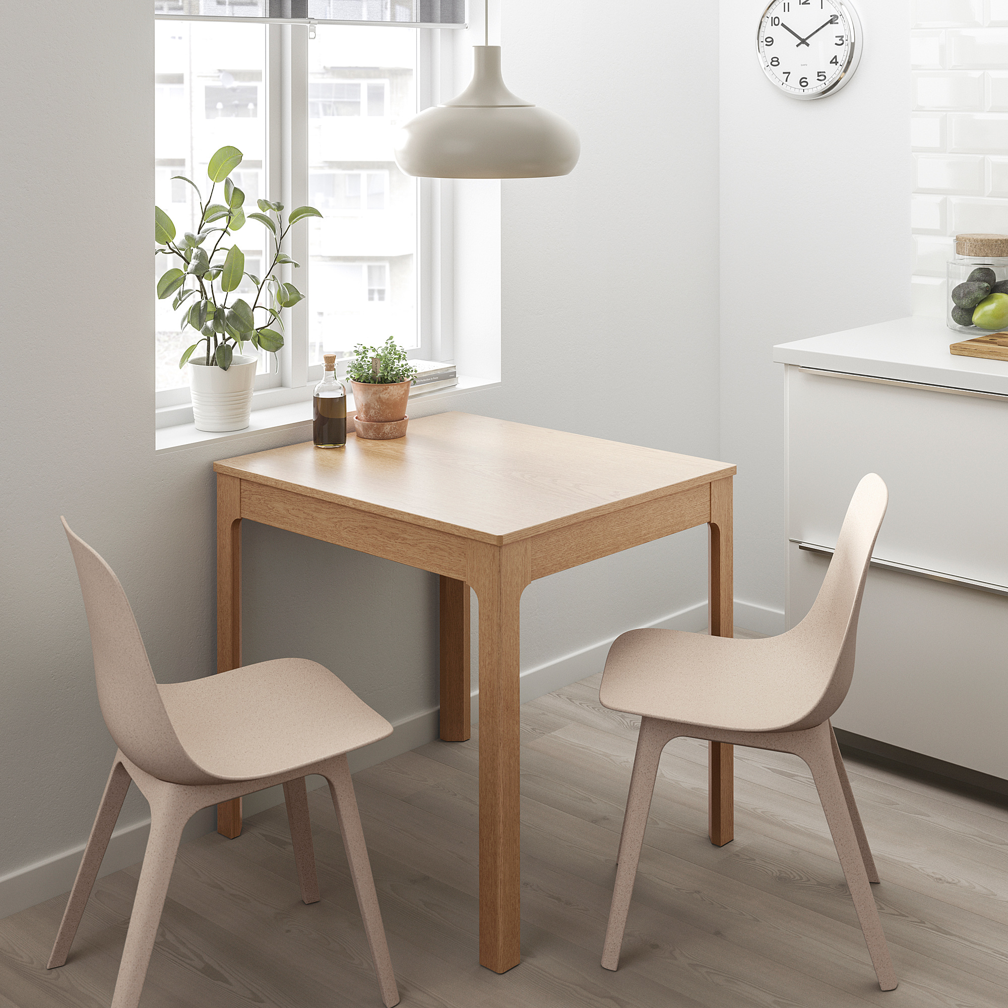 EKEDALEN/ODGER table and 2 chairs