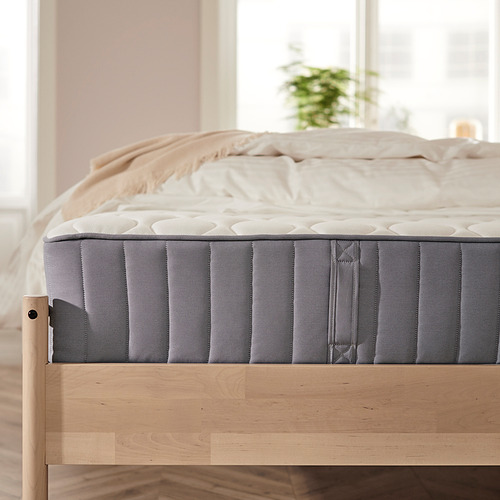 VÅGSTRANDA - pocket sprung mattress, extra firm/light blue | IKEA Taiwan Online - PE854862_S4