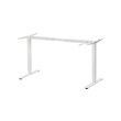 TROTTEN - underframe sit/stand f table top, white, 120/160 cm | IKEA Taiwan Online - PE756657_S2 