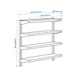 BROR wall shelf combination
