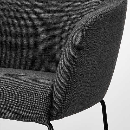 TOSSBERG - chair, metal black/grey | IKEA Taiwan Online - PE712122_S4