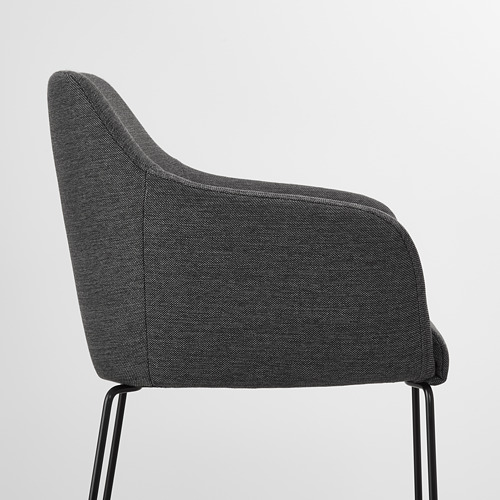 TOSSBERG - chair, metal black/grey | IKEA Taiwan Online - PE712126_S4