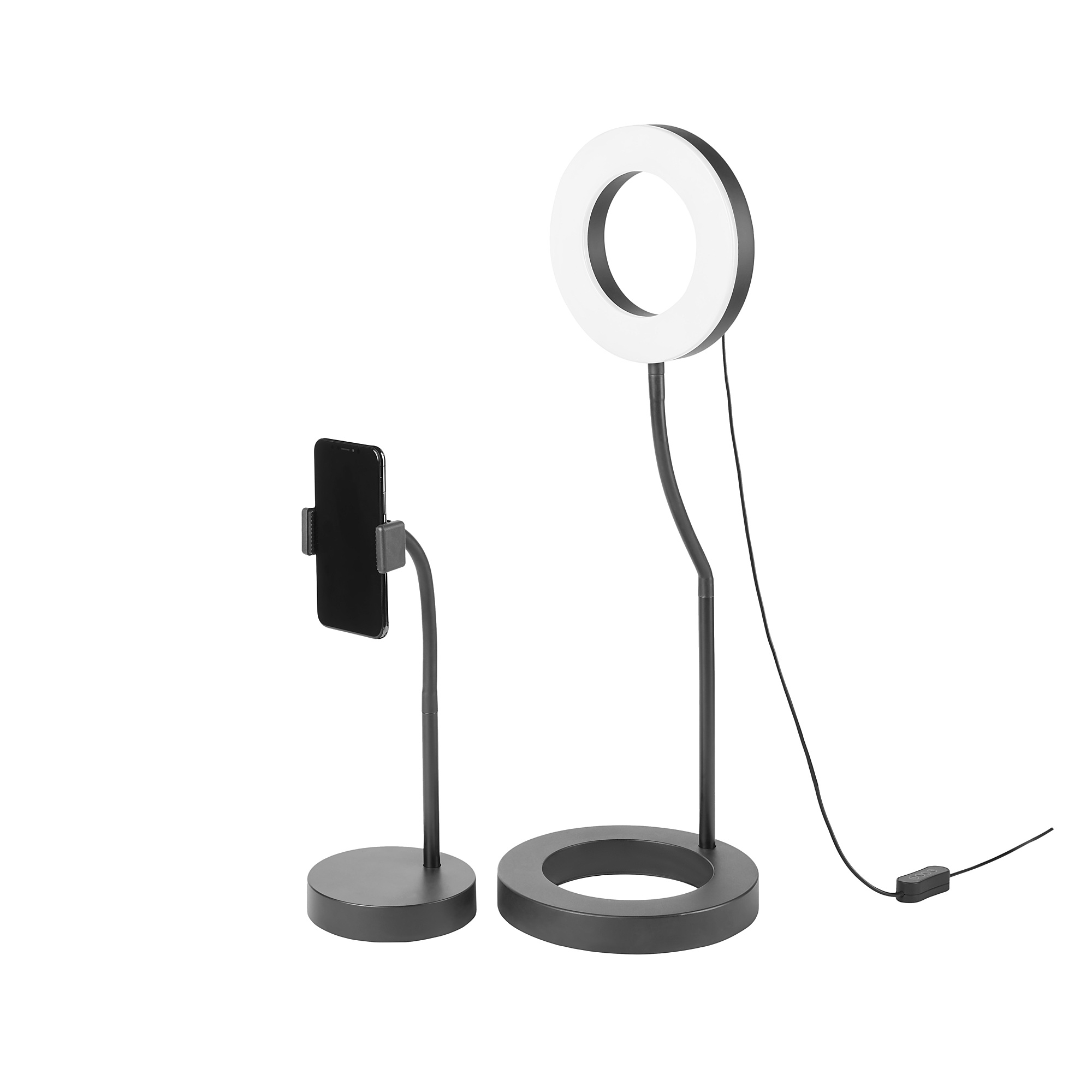 LÅNESPELARE ring light with phone holder