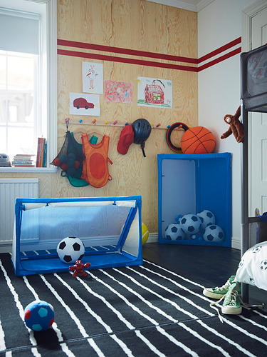 SPARKA - 填充玩具, 足球/黑色 白色 | IKEA 線上購物 - PH181301_S4